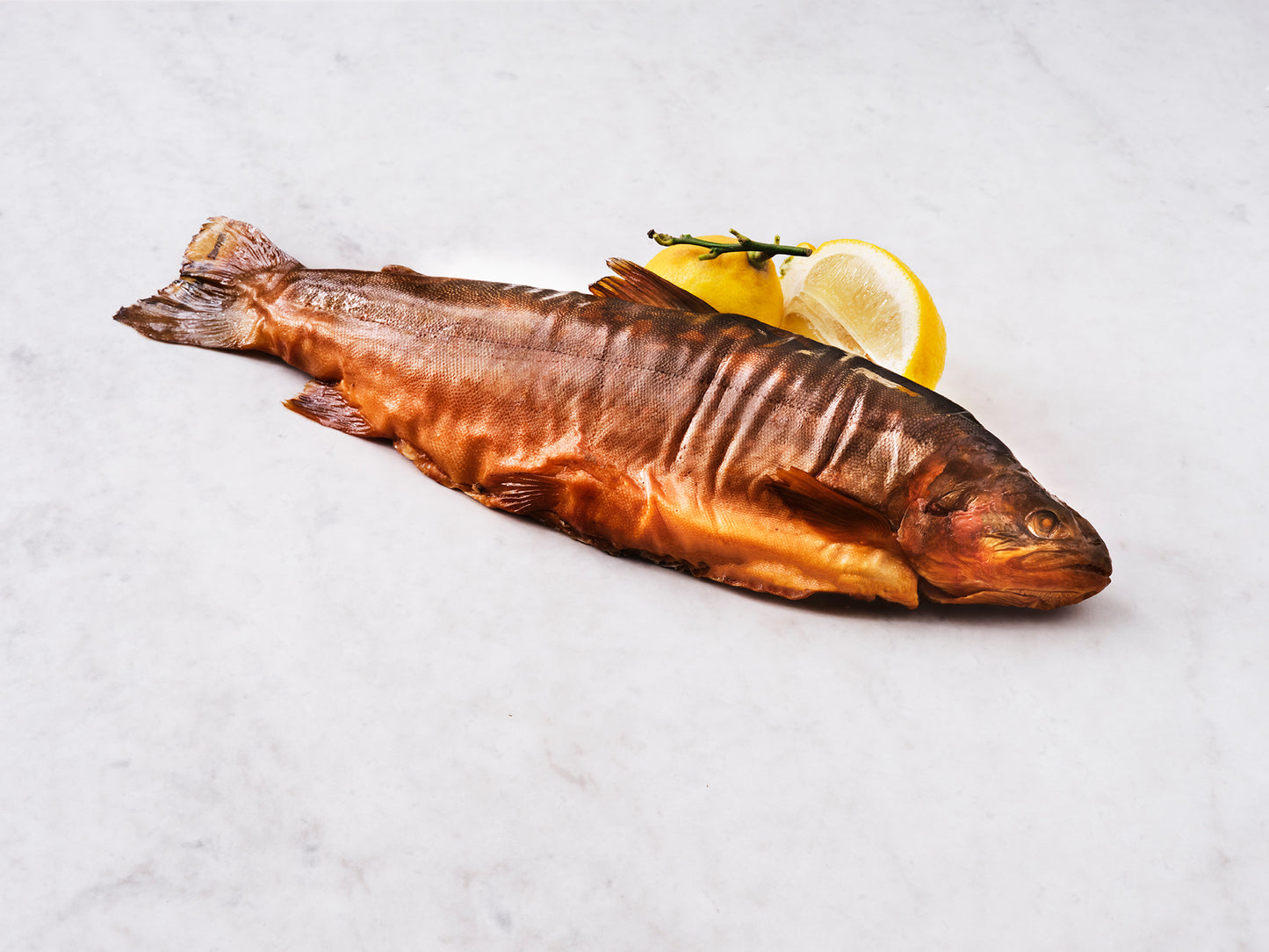 Varmrökt hel röding 500 g