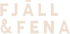 Logotyp Fjäll & Fena – hemleverans av färsk fisk och skaldjur